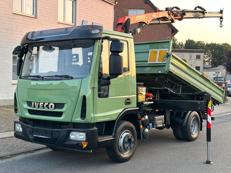 Iveco ML 80E18K M Tipper + Crane Palfinger PK7001-K - Кипер, Камион со кран: слика 3 Iveco ML 80E18K M Tipper + Crane Palfinger PK7001-K - Кипер, Камион со кран: слика 3