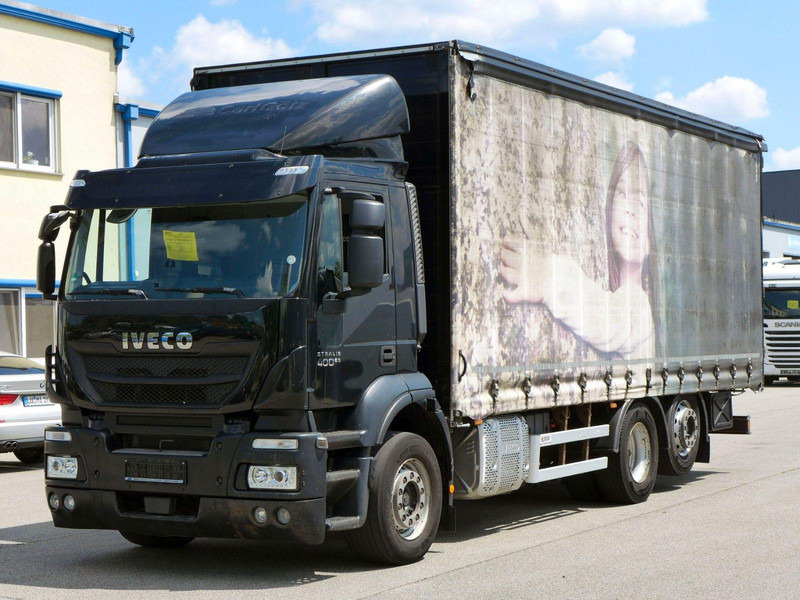 Iveco Stralis 400 TÜV*Euro6*AHK*Lenk/Lift*Klima*Edscha - Камион сандучар: слика 2 Iveco Stralis 400 TÜV*Euro6*AHK*Lenk/Lift*Klima*Edscha - Камион сандучар: слика 2