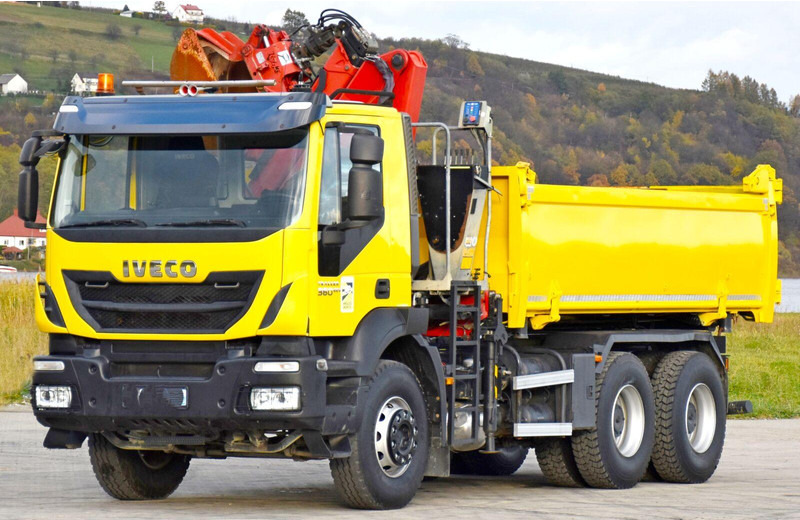 Iveco TRAKKER 360 * Kipper 4,90m* KRAN/FUNK*6x4 - Кипер, Камион со кран: слика 5 Iveco TRAKKER 360 * Kipper 4,90m* KRAN/FUNK*6x4 - Кипер, Камион со кран: слика 5