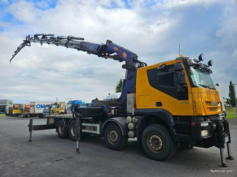 Iveco Trakker 410 - Камион со платформа, Камион со кран: слика 3 Iveco Trakker 410 - Камион со платформа, Камион со кран: слика 3