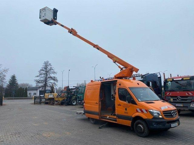 Mercedes-Benz Sprinter 516 CDI Hebebuehne Palfinger PD140V - Камион, Камион со кран: слика 1 Mercedes-Benz Sprinter 516 CDI Hebebuehne Palfinger PD140V - Камион, Камион со кран: слика 1