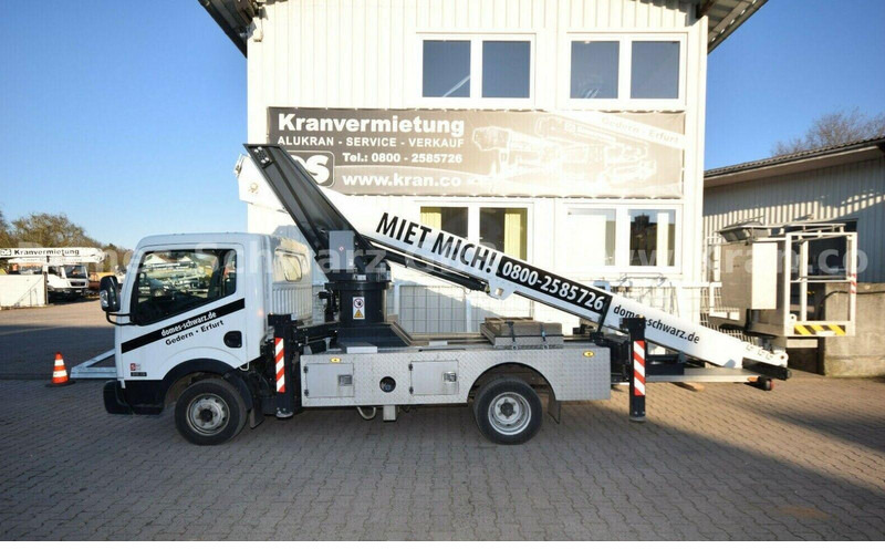Nissan NT400 Cabstar Klaas Theo Emelőkosaras 25m - Камион, Камион со кран: слика 2 Nissan NT400 Cabstar Klaas Theo Emelőkosaras 25m - Камион, Камион со кран: слика 2