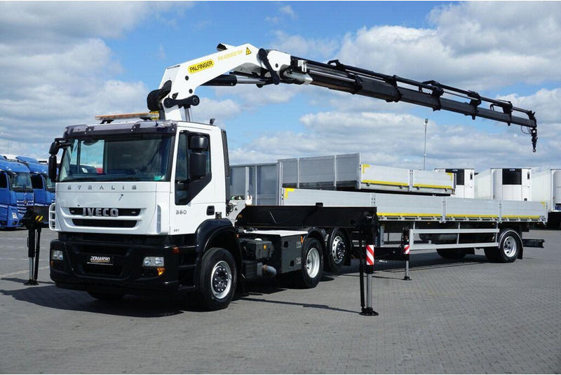 Iveco STRALIS / 260E36 / 6 X 2 / HDS PALFINGER PK 42 002 SH-E / WYSIĘG - Камион влекач: слика 1 Iveco STRALIS / 260E36 / 6 X 2 / HDS PALFINGER PK 42 002 SH-E / WYSIĘG - Камион влекач: слика 1