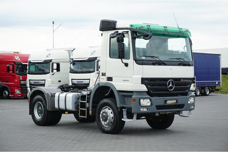 Mercedes-Benz ACTROS / 2041 / 4 X 4 / ALLARD / HYDRAULIKA - Камион влекач: слика 2 Mercedes-Benz ACTROS / 2041 / 4 X 4 / ALLARD / HYDRAULIKA - Камион влекач: слика 2