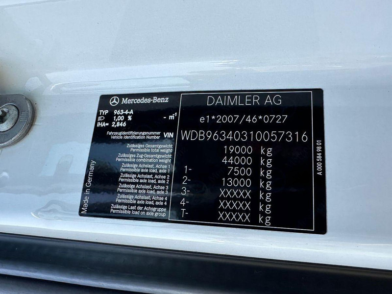 Лизинг на Mercedes-Benz Actros 1845 Mercedes-Benz Actros 1845: слика 10