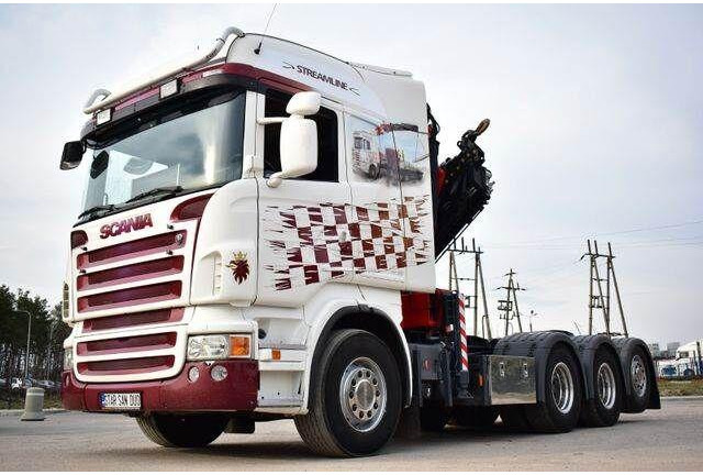 Scania R 480 8x4 FASSI 455 EURO 5 KRAN CRAN - Камион влекач: слика 5 Scania R 480 8x4 FASSI 455 EURO 5 KRAN CRAN - Камион влекач: слика 5