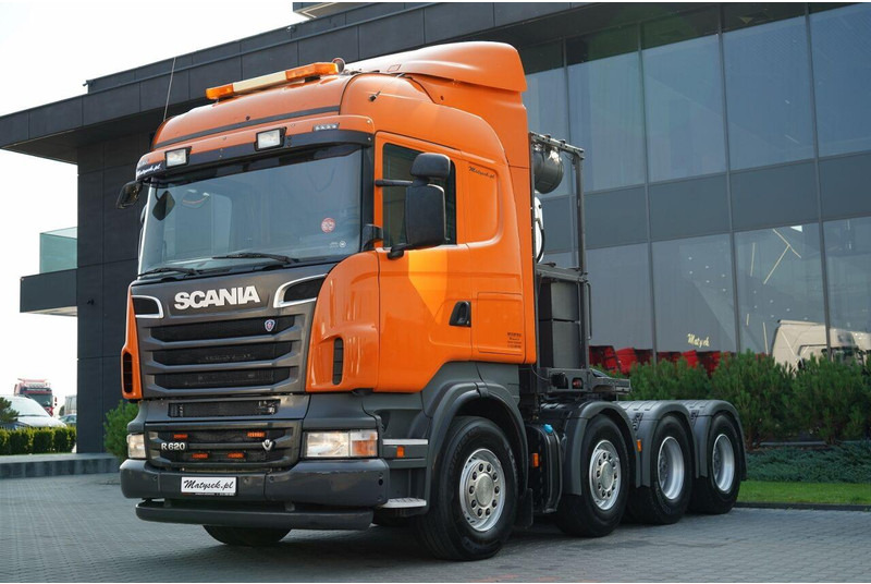 Scania R 620 / HYDRAULIKA / 8X4 / DMC: 150 000 KG / SIODŁO PODNOSZONE P - Камион влекач: слика 4 Scania R 620 / HYDRAULIKA / 8X4 / DMC: 150 000 KG / SIODŁO PODNOSZONE P - Камион влекач: слика 4