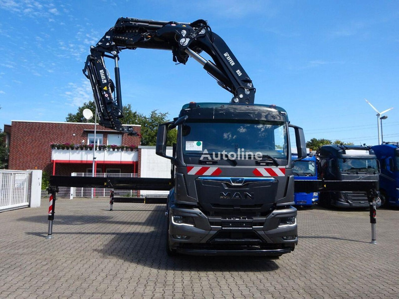 MAN 35.510 - Flatbed+crane - Камион со платформа, Камион со кран: слика 2 MAN 35.510 - Flatbed+crane - Камион со платформа, Камион со кран: слика 2