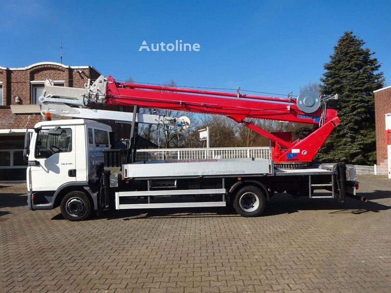 MAN 8.180 TGL - Flatbed+crane - Камион со платформа, Камион со кран: слика 2 MAN 8.180 TGL - Flatbed+crane - Камион со платформа, Камион со кран: слика 2