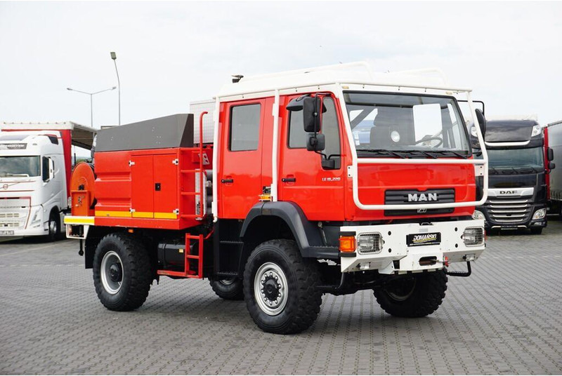 MAN LE 220 / 4 X 4 / DOKA / STRAŻ POZARNA - Противпожарен камион: слика 2 MAN LE 220 / 4 X 4 / DOKA / STRAŻ POZARNA - Противпожарен камион: слика 2