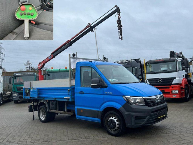 MAN TGE 6.120 Flatbed + Crane Maxilift ML 270 L.3H - Камион со платформа, Камион со кран: слика 4 MAN TGE 6.120 Flatbed + Crane Maxilift ML 270 L.3H - Камион со платформа, Камион со кран: слика 4