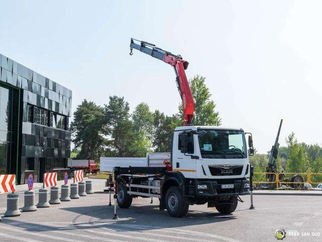 MAN TGM 18.250 4x4 Fassi F215A.0.23 Active HDS Cran - Камион со платформа, Камион со кран: слика 2 MAN TGM 18.250 4x4 Fassi F215A.0.23 Active HDS Cran - Камион со платформа, Камион со кран: слика 2