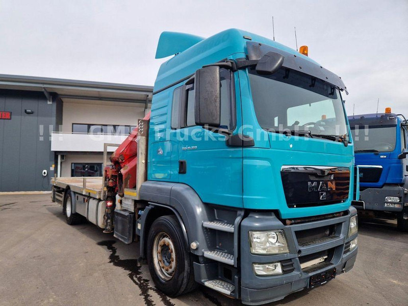 MAN TGS 18.360 Platform Crane HMF 2820 - Камион со платформа, Камион со кран: слика 4 MAN TGS 18.360 Platform Crane HMF 2820 - Камион со платформа, Камион со кран: слика 4