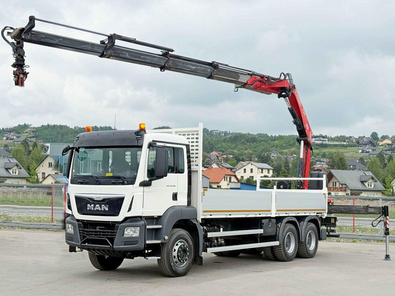 MAN TGS 26.360* FASSI F195A.2.24 / FUNK * 6x4 * TOP - Камион со платформа, Камион со кран: слика 2 MAN TGS 26.360* FASSI F195A.2.24 / FUNK * 6x4 * TOP - Камион со платформа, Камион со кран: слика 2