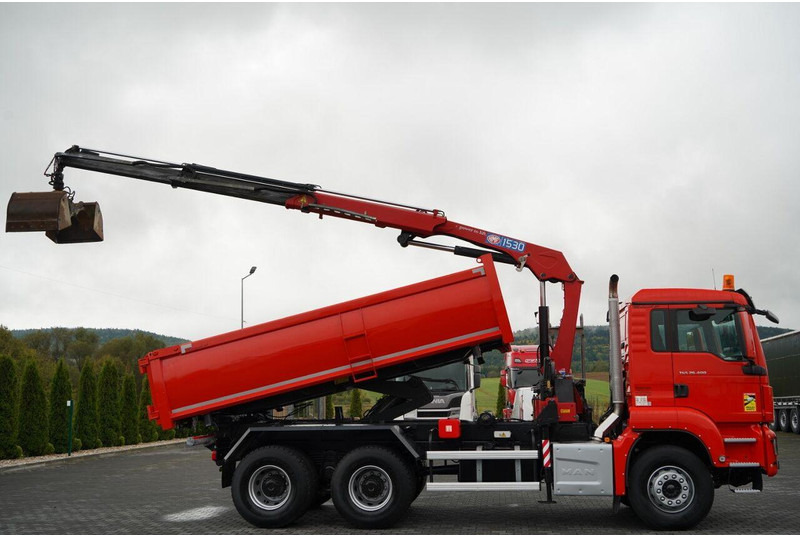MAN TGS 26.400 / 6x4 / WYWROTKA 2 STRONNA + HDS HMF 1530 K2 / HYDR - Кипер, Камион со кран: слика 5 MAN TGS 26.400 / 6x4 / WYWROTKA 2 STRONNA + HDS HMF 1530 K2 / HYDR - Кипер, Камион со кран: слика 5