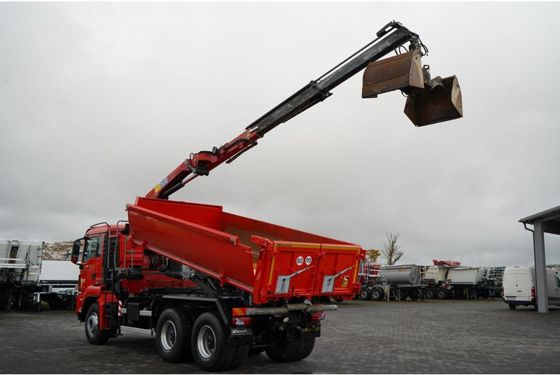 MAN TGS 26.400 / 6x4 / WYWROTKA 2 STRONNA + HDS HMF 1530 K2 / HYDR - Кипер, Камион со кран: слика 3 MAN TGS 26.400 / 6x4 / WYWROTKA 2 STRONNA + HDS HMF 1530 K2 / HYDR - Кипер, Камион со кран: слика 3