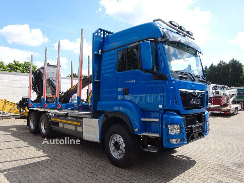 MAN TGS 26.510 - Timber truck+crane - Камион за дрва, Камион со кран: слика 4 MAN TGS 26.510 - Timber truck+crane - Камион за дрва, Камион со кран: слика 4