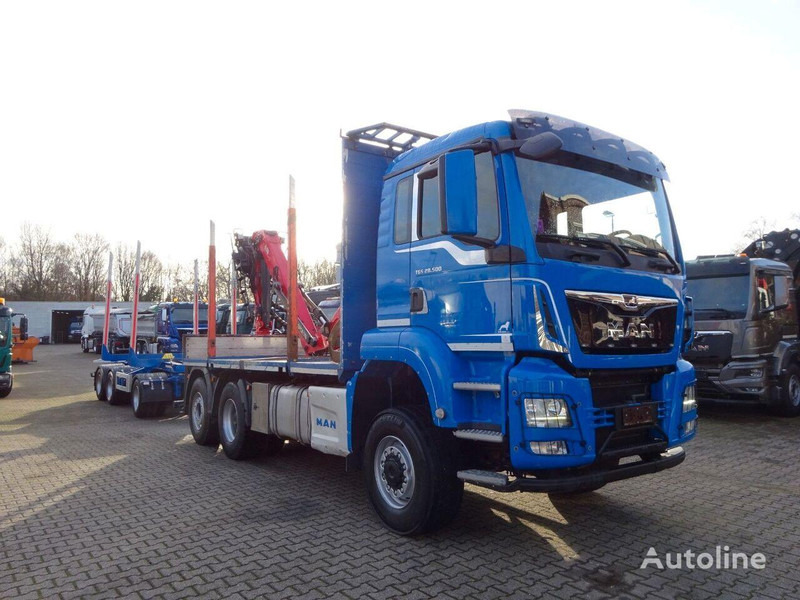MAN TGS 28.500 6x4 Log truck + Crane Epsilon + Trailer - Камион за дрва, Камион со кран: слика 2 MAN TGS 28.500 6x4 Log truck + Crane Epsilon + Trailer - Камион за дрва, Камион со кран: слика 2