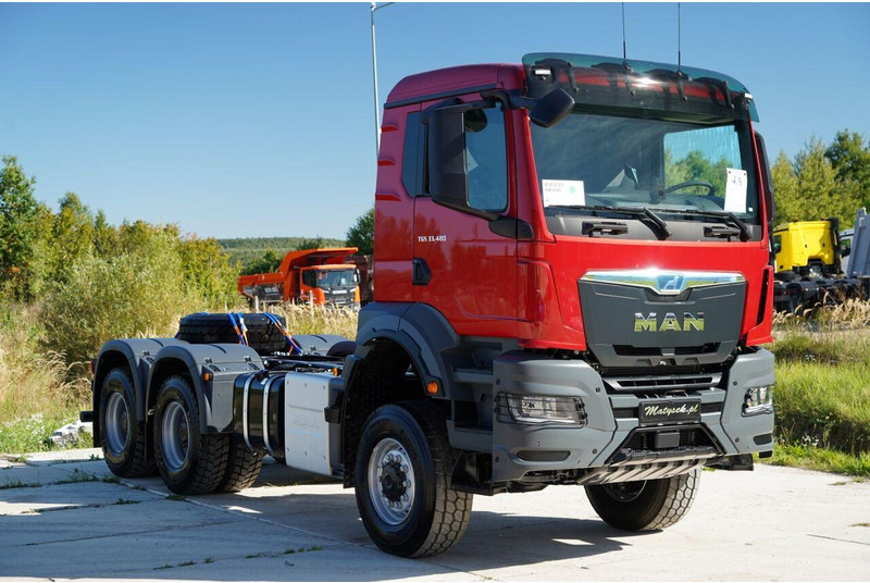 MAN TGS 33.480 / 6x6 / DO ZABUDOWY / FABRYCZNIE NOWY 2025 - Камион со кабинска шасија: слика 3 MAN TGS 33.480 / 6x6 / DO ZABUDOWY / FABRYCZNIE NOWY 2025 - Камион со кабинска шасија: слика 3