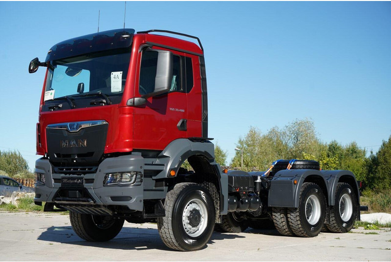 MAN TGS 33.480 / 6x6 / DO ZABUDOWY / FABRYCZNIE NOWY 2025 - Камион со кабинска шасија: слика 1 MAN TGS 33.480 / 6x6 / DO ZABUDOWY / FABRYCZNIE NOWY 2025 - Камион со кабинска шасија: слика 1