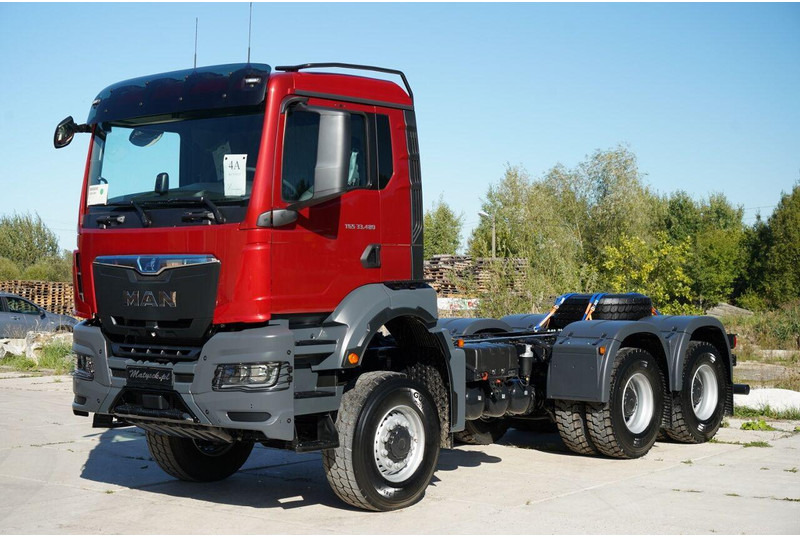MAN TGS 33.480 / 6x6 / DO ZABUDOWY / FABRYCZNIE NOWY 2025 - Камион со кабинска шасија: слика 2 MAN TGS 33.480 / 6x6 / DO ZABUDOWY / FABRYCZNIE NOWY 2025 - Камион со кабинска шасија: слика 2