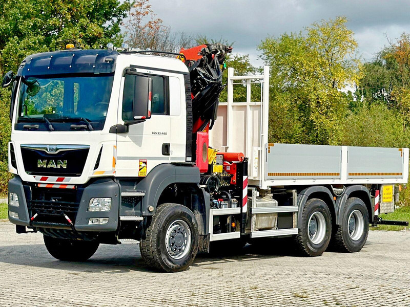 MAN TGS 33.480*KIPPER 5,05m * PK 33002-EH C+FUNK/6x6* 6x6 - Камион со платформа, Камион со кран: слика 3 MAN TGS 33.480*KIPPER 5,05m * PK 33002-EH C+FUNK/6x6* 6x6 - Камион со платформа, Камион со кран: слика 3