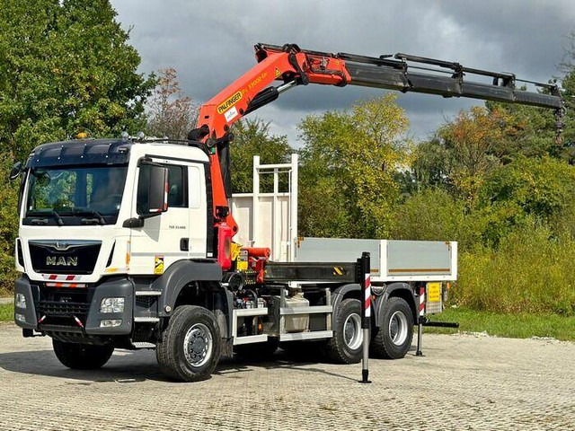 MAN TGS 33.480*KIPPER 5,05m * PK 33002-EH C+FUNK/6x6* 6x6 - Камион со платформа, Камион со кран: слика 2 MAN TGS 33.480*KIPPER 5,05m * PK 33002-EH C+FUNK/6x6* 6x6 - Камион со платформа, Камион со кран: слика 2
