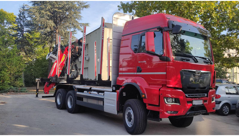 MAN TGS 33.520 - Камион за дрва, Камион со кран: слика 2 MAN TGS 33.520 - Камион за дрва, Камион со кран: слика 2