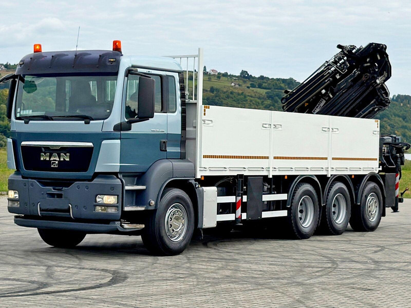 MAN TGS 35.400*HIAB 377 E-5 HIPRO+JIB 70X-3FUNK /8x4 - Камион со платформа, Камион со кран: слика 3 MAN TGS 35.400*HIAB 377 E-5 HIPRO+JIB 70X-3FUNK /8x4 - Камион со платформа, Камион со кран: слика 3