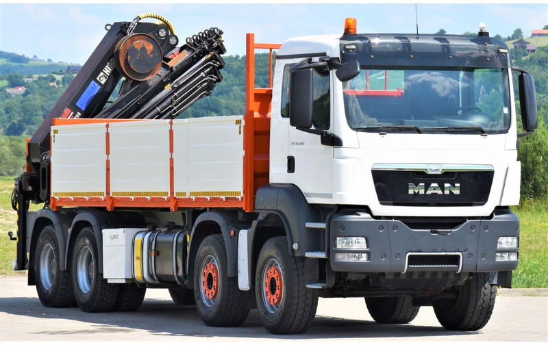 MAN TGS 35.440 * HIAB 322 EP-5HIPRO+FUNK / 8x4! - Камион со платформа, Камион со кран: слика 2 MAN TGS 35.440 * HIAB 322 EP-5HIPRO+FUNK / 8x4! - Камион со платформа, Камион со кран: слика 2