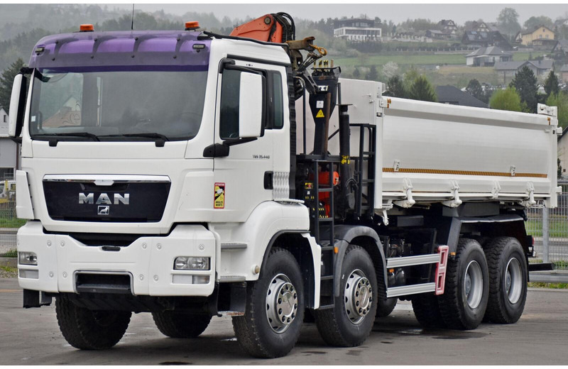 MAN TGS 35.440 * KIPPER 5,80m + KRAN * TOPZUSTAND - Кипер, Камион со кран: слика 5 MAN TGS 35.440 * KIPPER 5,80m + KRAN * TOPZUSTAND - Кипер, Камион со кран: слика 5