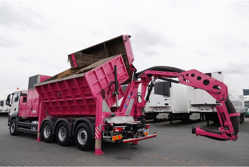 MAN TGS 35.480 / 8X4 / ASENIZACYJNY / ŁADOWARKA PRÓŻNIOWA / WUKO / M - Вакуумски камион: слика 4 MAN TGS 35.480 / 8X4 / ASENIZACYJNY / ŁADOWARKA PRÓŻNIOWA / WUKO / M - Вакуумски камион: слика 4