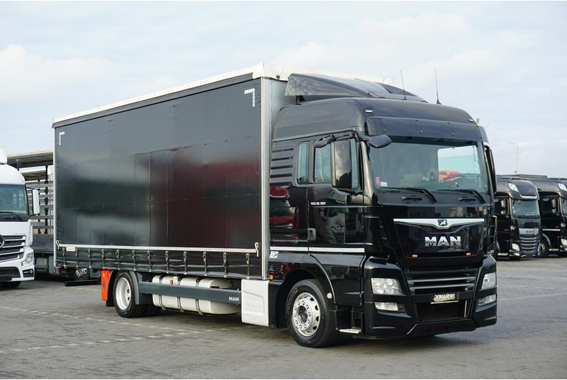 MAN TGX / 18.360 / ACC / E 6 / FIRANKA / 19 PALET / ŁAD. 7650 KG - Камион со церада: слика 2 MAN TGX / 18.360 / ACC / E 6 / FIRANKA / 19 PALET / ŁAD. 7650 KG - Камион со церада: слика 2