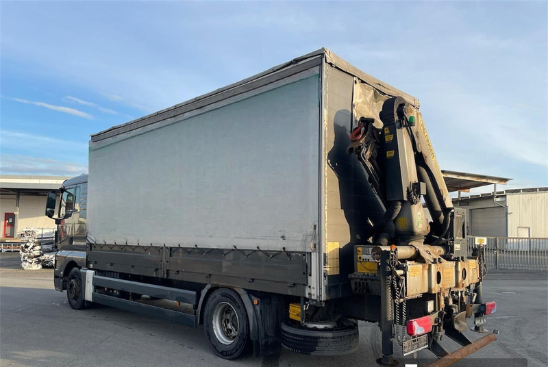 MAN TGX 18.400 Curtain Sider + Crane Palfinger 14002 EH - Камион сандучар: слика 3 MAN TGX 18.400 Curtain Sider + Crane Palfinger 14002 EH - Камион сандучар: слика 3
