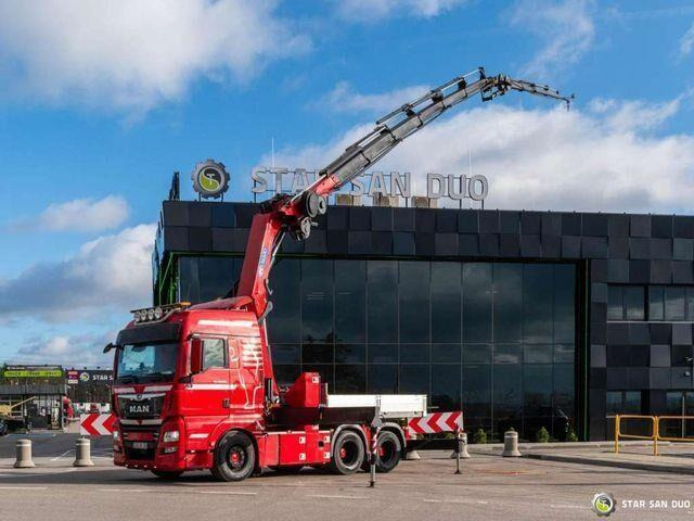 MAN TGX 28.500 6x2 HMF 5020K-RC Fly Jib Crane - Камион со платформа, Камион со кран: слика 2 MAN TGX 28.500 6x2 HMF 5020K-RC Fly Jib Crane - Камион со платформа, Камион со кран: слика 2