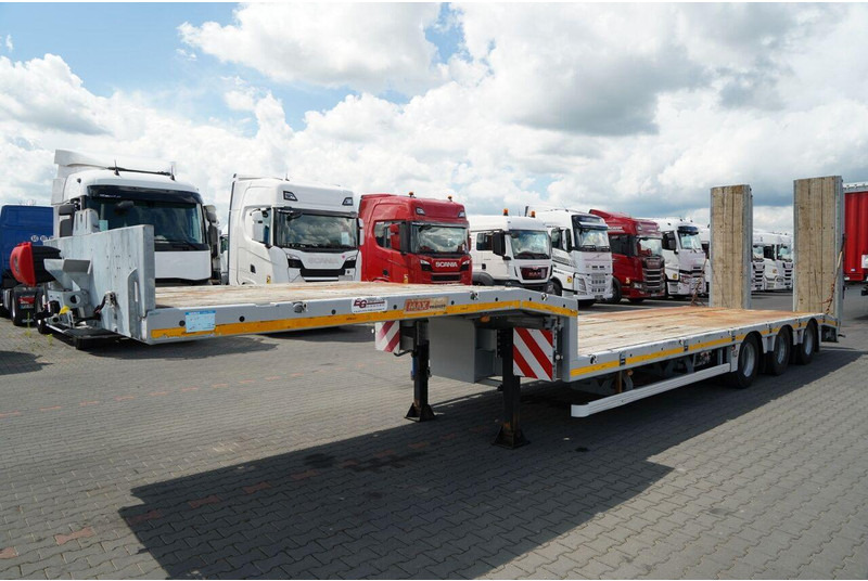 Max Trailer NACZEPA LAWETA / NISKOPODWOZIOWA / 12,35 M / NAJAZDY HYDRAULICZN - Полуприколка за низок утовар: слика 4 Max Trailer NACZEPA LAWETA / NISKOPODWOZIOWA / 12,35 M / NAJAZDY HYDRAULICZN - Полуприколка за низок утовар: слика 4
