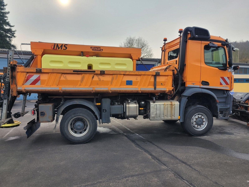 Mercedes-Benz 2036 AK 4x4 3-Way Meiller Tipper Crane HIAB XS088BS-2HiDuo - Кипер, Камион со кран: слика 4 Mercedes-Benz 2036 AK 4x4 3-Way Meiller Tipper Crane HIAB XS088BS-2HiDuo - Кипер, Камион со кран: слика 4