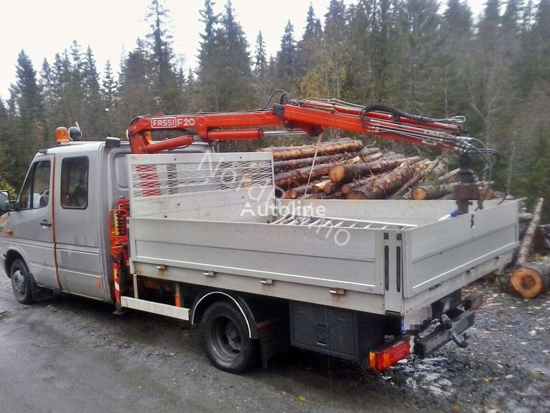 Mercedes-Benz 413 - Doka tipper+crane with gripper - Кипер, Камион со кран: слика 4 Mercedes-Benz 413 - Doka tipper+crane with gripper - Кипер, Камион со кран: слика 4