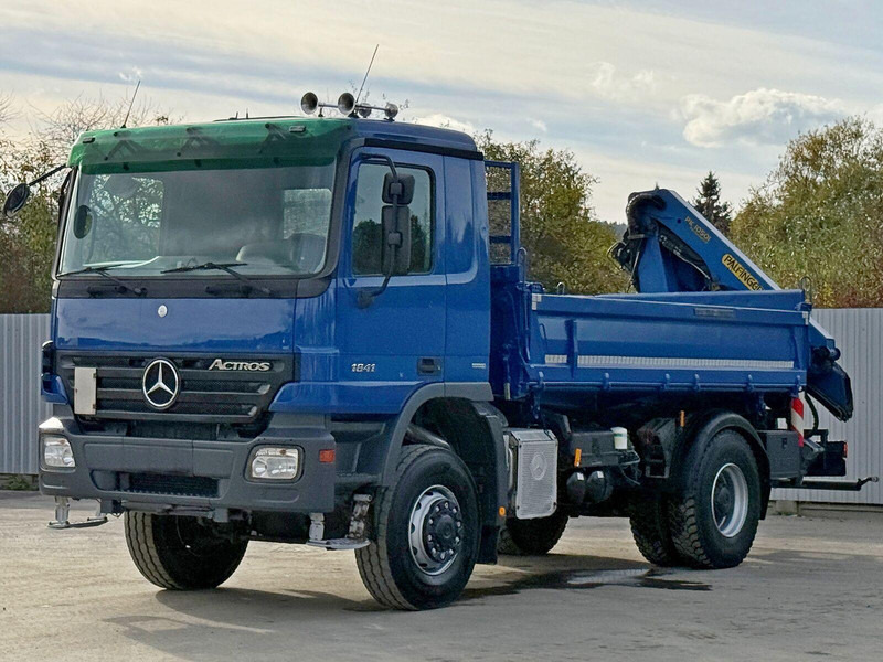Mercedes-Benz ACTROS 1841 * PK 10501 + FUNK * TOP * 4x4 - Кипер, Камион со кран: слика 2 Mercedes-Benz ACTROS 1841 * PK 10501 + FUNK * TOP * 4x4 - Кипер, Камион со кран: слика 2