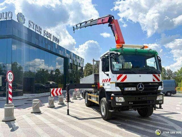 Mercedes-Benz ACTROS 2044A 4x4 Palfinger PK 20002 hds Crane - Камион со платформа, Камион со кран: слика 2 Mercedes-Benz ACTROS 2044A 4x4 Palfinger PK 20002 hds Crane - Камион со платформа, Камион со кран: слика 2