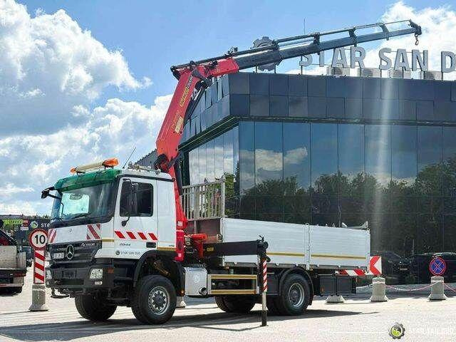 Mercedes-Benz ACTROS 2044A 4x4 Palfinger PK 20002 hds Crane - Камион со платформа, Камион со кран: слика 3 Mercedes-Benz ACTROS 2044A 4x4 Palfinger PK 20002 hds Crane - Камион со платформа, Камион со кран: слика 3