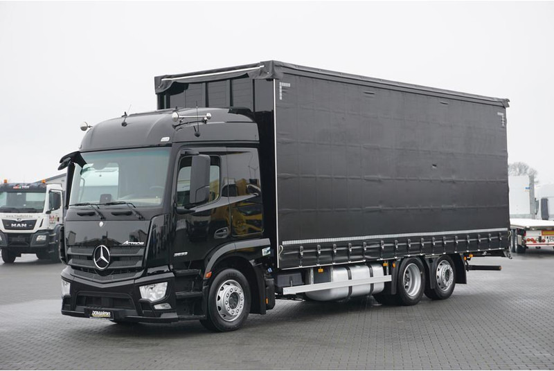 Mercedes-Benz ACTROS / 2533 / ACC / E 6 / FIRANKA / ŁAD. 15 450 KG / 19 PALET - Камион со церада: слика 2 Mercedes-Benz ACTROS / 2533 / ACC / E 6 / FIRANKA / ŁAD. 15 450 KG / 19 PALET - Камион со церада: слика 2