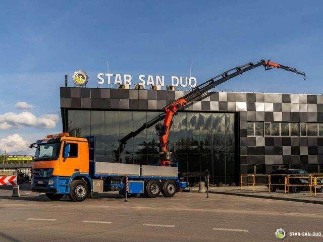 Mercedes-Benz ACTROS 2541 6x2 Palfinger PK 34002 Crane Winch - Камион со платформа, Камион со кран: слика 3 Mercedes-Benz ACTROS 2541 6x2 Palfinger PK 34002 Crane Winch - Камион со платформа, Камион со кран: слика 3