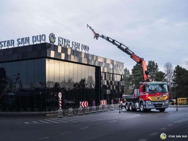Mercedes-Benz ACTROS 2648 6x4 PALFINGER PK 29002 Fly Jib Winc - Камион со платформа, Камион со кран: слика 2 Mercedes-Benz ACTROS 2648 6x4 PALFINGER PK 29002 Fly Jib Winc - Камион со платформа, Камион со кран: слика 2