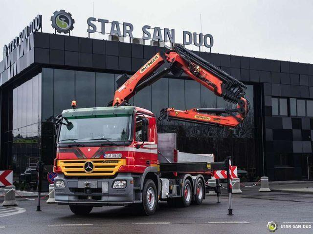 Mercedes-Benz ACTROS 2648 6x4 PALFINGER PK 29002 Fly Jib Winc - Камион со платформа, Камион со кран: слика 3 Mercedes-Benz ACTROS 2648 6x4 PALFINGER PK 29002 Fly Jib Winc - Камион со платформа, Камион со кран: слика 3