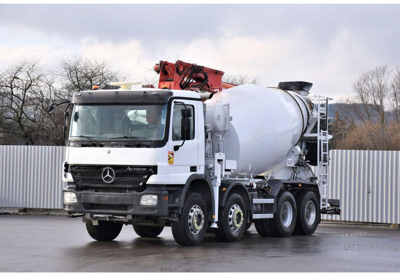 Mercedes-Benz ACTROS 3241* Betonpumpe 21m *8x4 * Top Zustand - Камион со бетонска пумпа: слика 2 Mercedes-Benz ACTROS 3241* Betonpumpe 21m *8x4 * Top Zustand - Камион со бетонска пумпа: слика 2