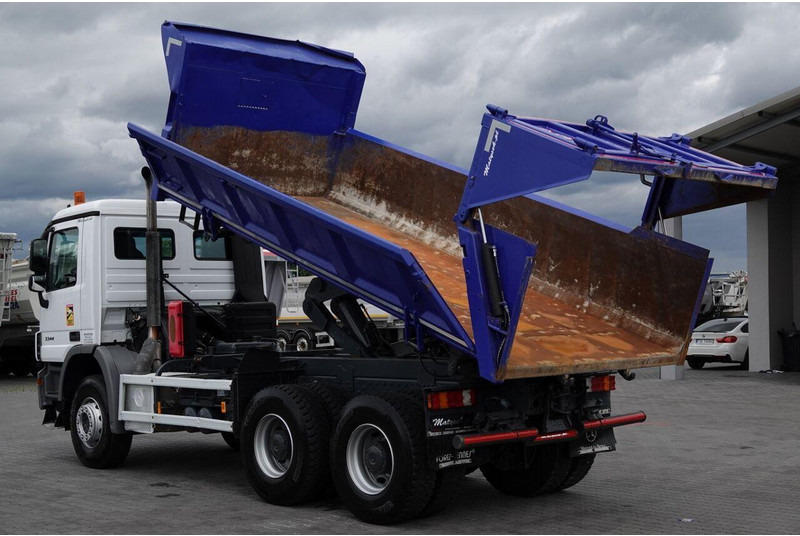 Mercedes-Benz ACTROS 3344 / 6x4 / WYWROTKA 2 STR / BORDMATIC / HYDROBURTA / HY - Кипер: слика 4 Mercedes-Benz ACTROS 3344 / 6x4 / WYWROTKA 2 STR / BORDMATIC / HYDROBURTA / HY - Кипер: слика 4