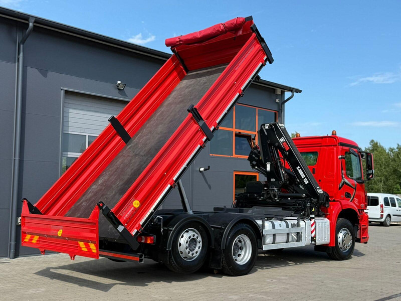Mercedes-Benz AROCS 2532 // E6 // wywrotka 3-Stronna + HIAB HIDUO 158 B-2 // 6 - Кипер, Камион со кран: слика 3 Mercedes-Benz AROCS 2532 // E6 // wywrotka 3-Stronna + HIAB HIDUO 158 B-2 // 6 - Кипер, Камион со кран: слика 3