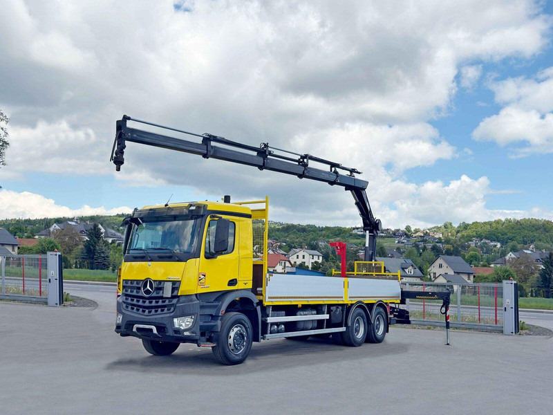 Mercedes-Benz AROCS 2636 *HIAB 166 D-4 HIDUO + FUNK* 6x4 - Камион со платформа, Камион со кран: слика 2 Mercedes-Benz AROCS 2636 *HIAB 166 D-4 HIDUO + FUNK* 6x4 - Камион со платформа, Камион со кран: слика 2