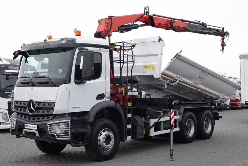 Mercedes-Benz AROCS 2636 - Кипер, Камион со кран: слика 1 Mercedes-Benz AROCS 2636 - Кипер, Камион со кран: слика 1